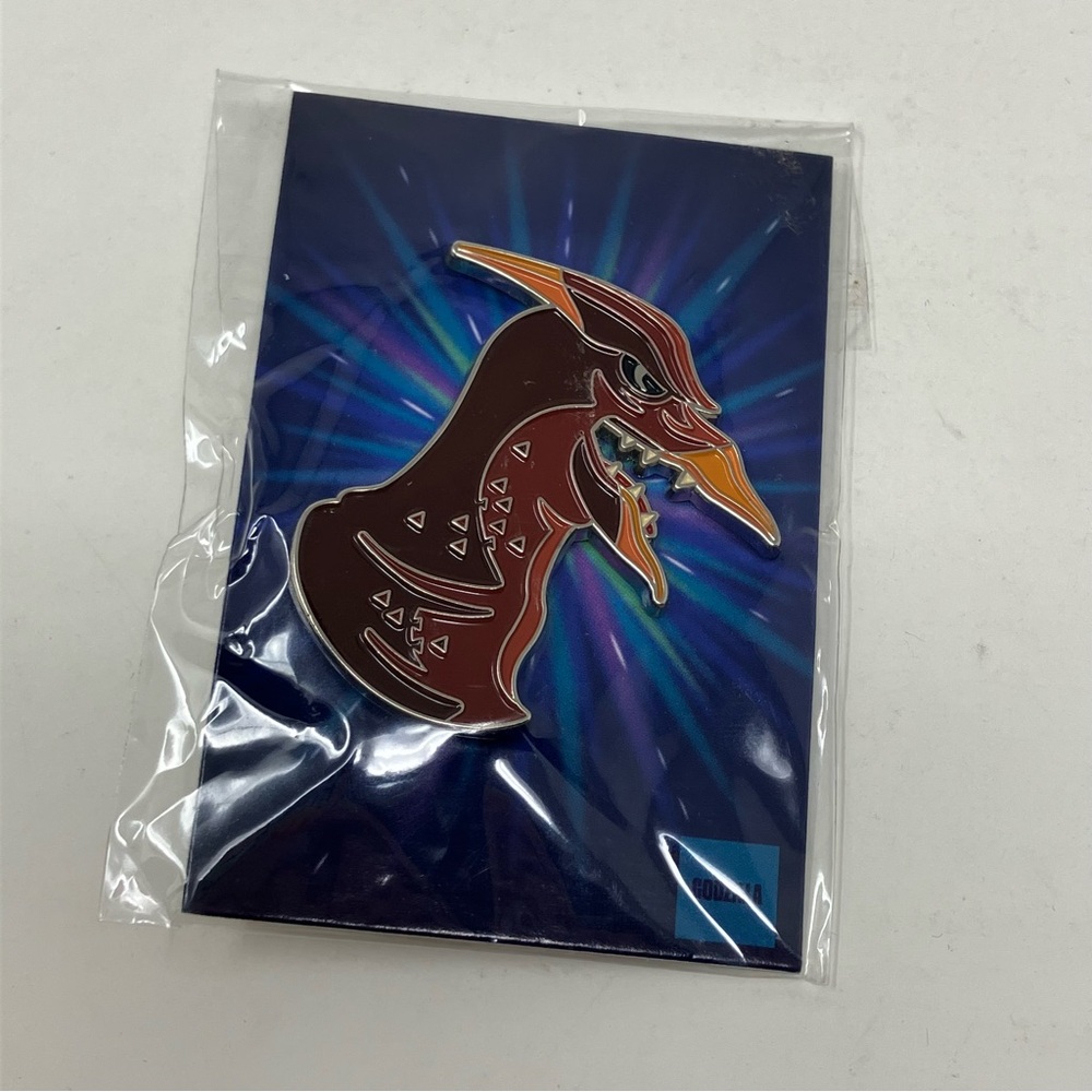 Mondo Tom Whalen Godzilla Rodan Enamel Pin